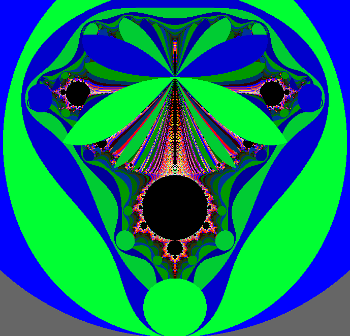 Mandelbrot Set with Fractal Butterfly Wings, Disks, and Plumes
