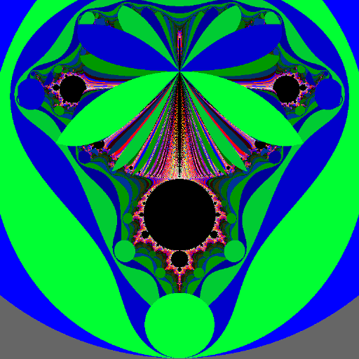 Mandelbrot Set with Fractal Butterfly Wings